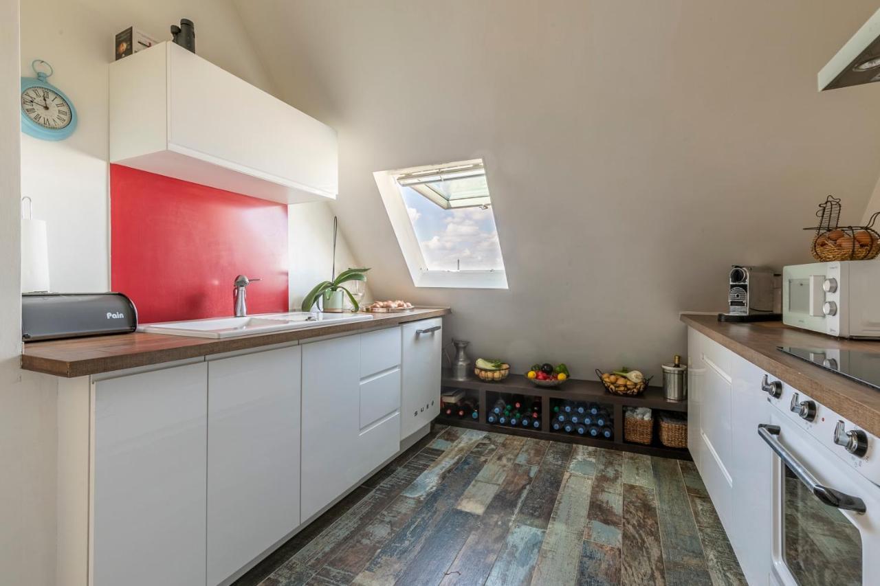 Paris Centre Dernier Etage Vue Ascenseur Apartman Kültér fotó