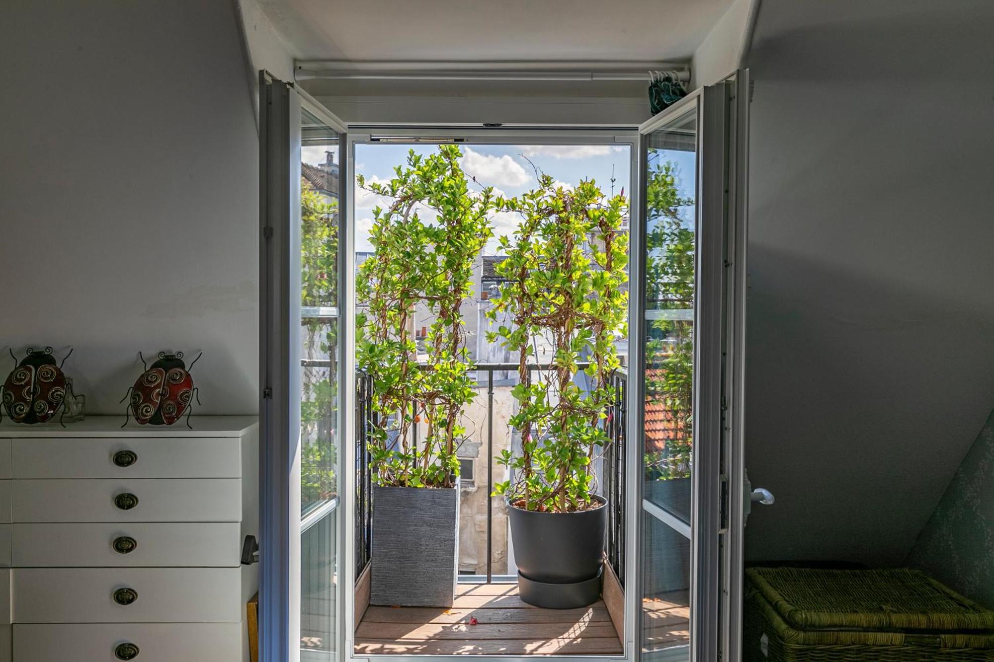 Paris Centre Dernier Etage Vue Ascenseur Apartman Kültér fotó
